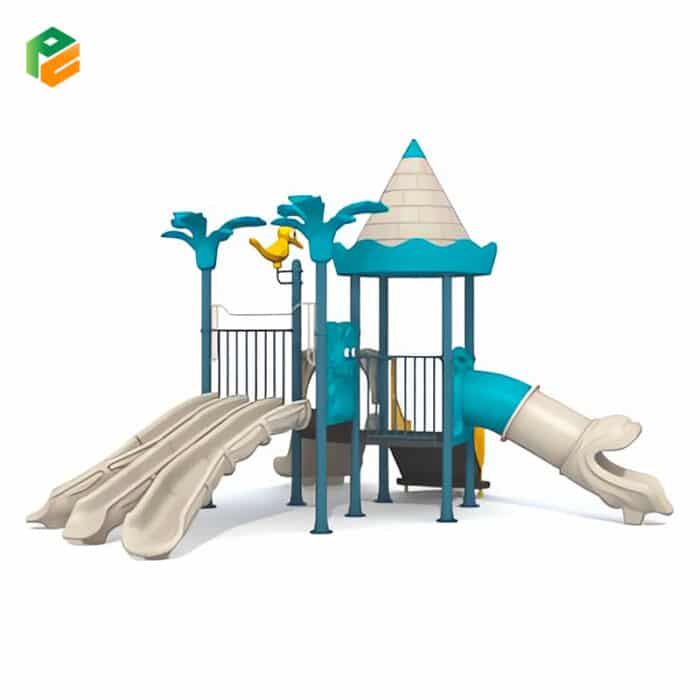 Fortress Style Outdoor Playground (OPS001)-2