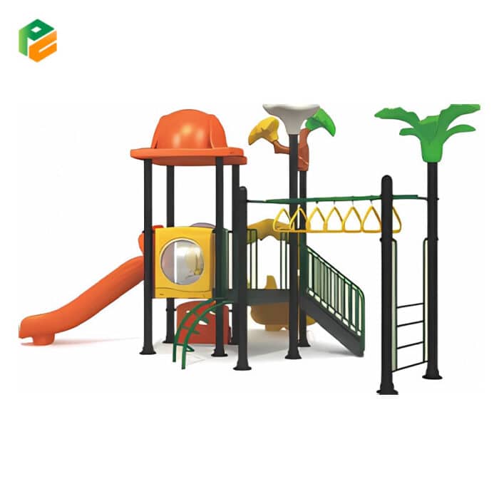 Adventure Playground Equipment with Monkey Bar Rings-2