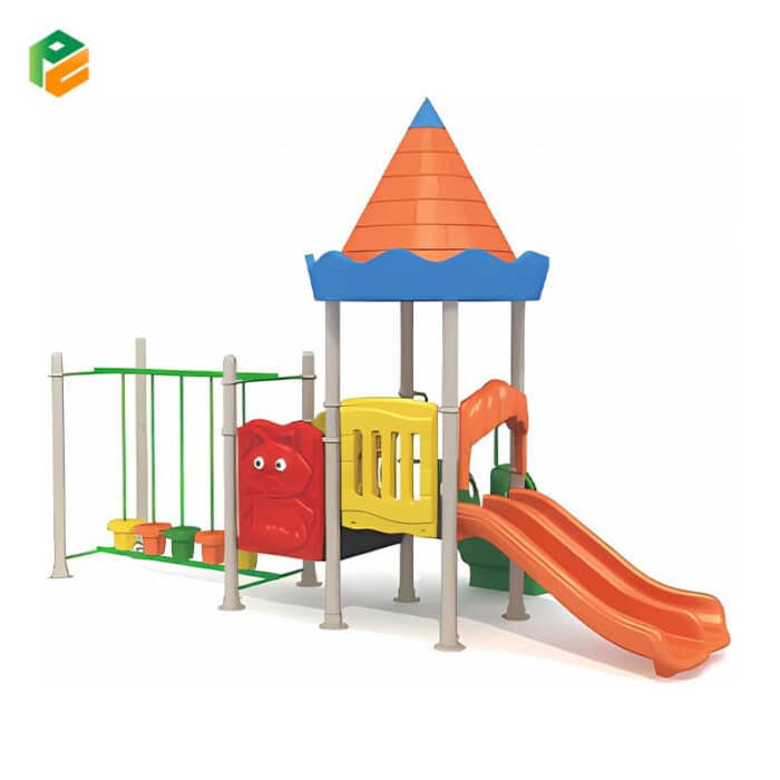 Castle Playground with Balancing Piles-2