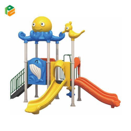 Ocean-style Small Playground Set for Nursery School-1