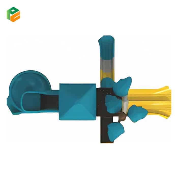 Outdoor Play Equipment with Slides-3
