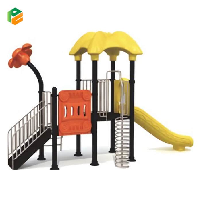 School Playground Equipment with Curly Climber-2