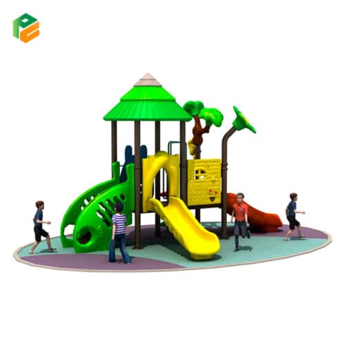 Affordable Small Outdoor Playset for Preschools-1
