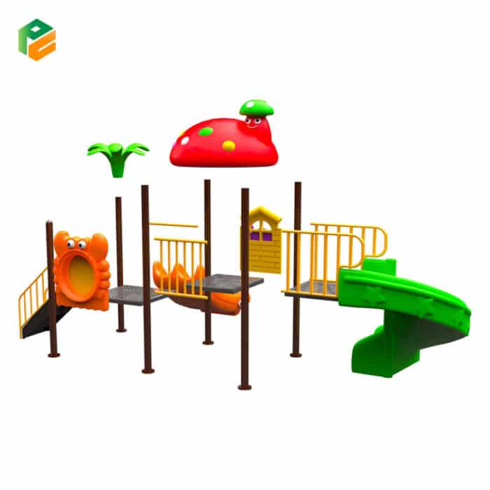 Affordable Small Playground for Backyard-3