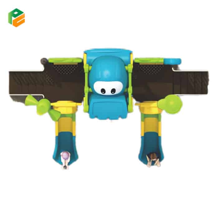 Car-shaped Roof Outdoor Playground Equipment for Parks-3