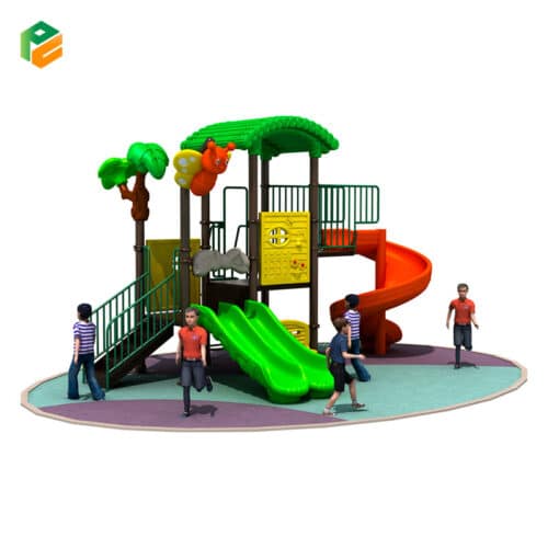 Cozy Outdoor Playground Set for Restaurant-1