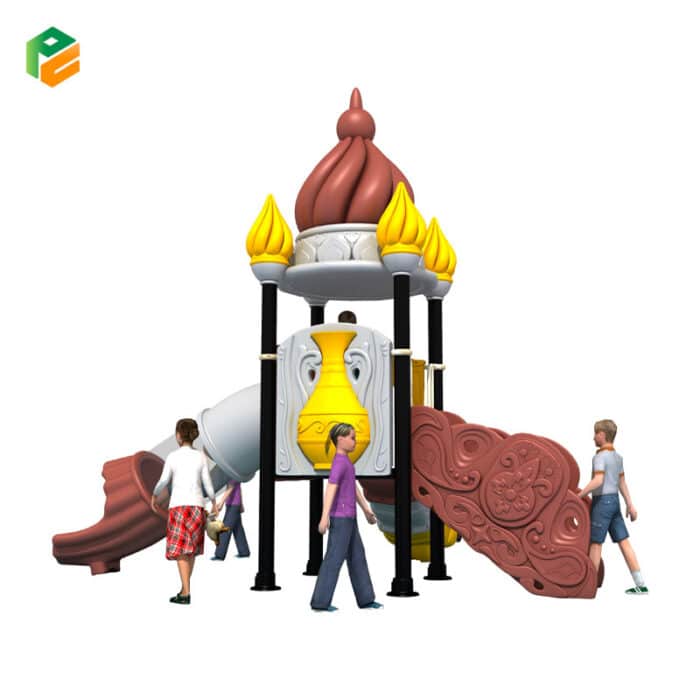 Middle Eastern Styled Preschool Outdoor Equipment-2