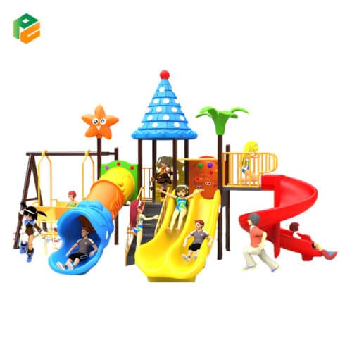 Outdoor Play Gym with Swing Set for Backyard-1