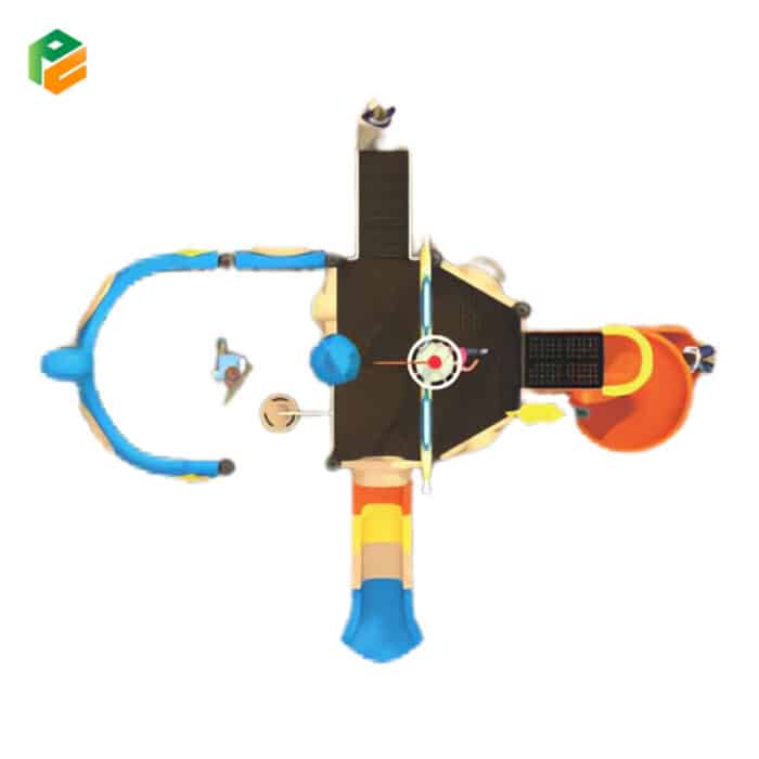 Pirate Ship Playground Set for Parks and Resorts-3