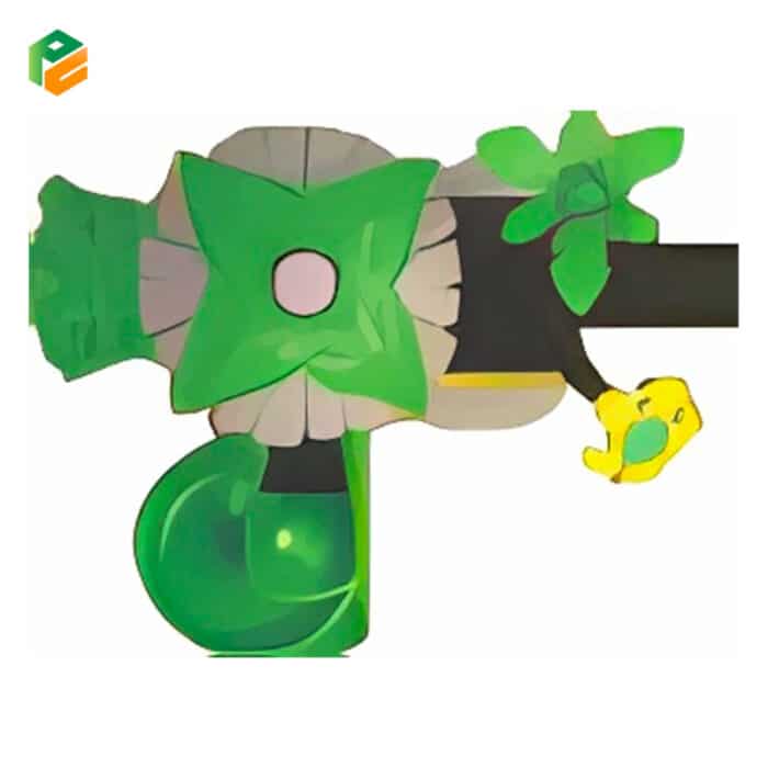Preschool Outdoor Play Equipment with Spiral Slide-3