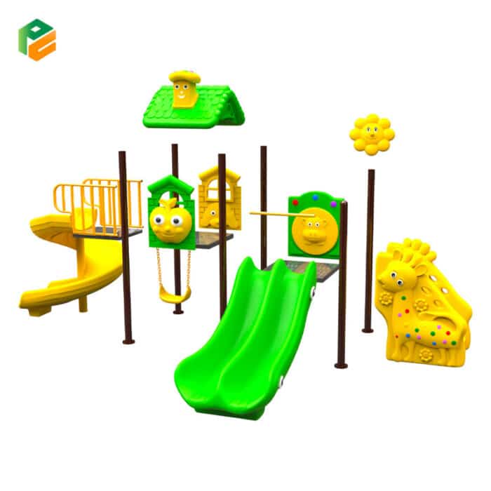 Preschool Plastic Jungle Gym for Sale-2