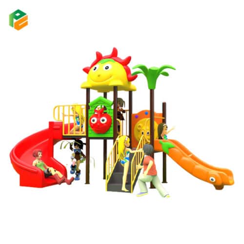 Small Outdoor Playset for Preschoolers-1