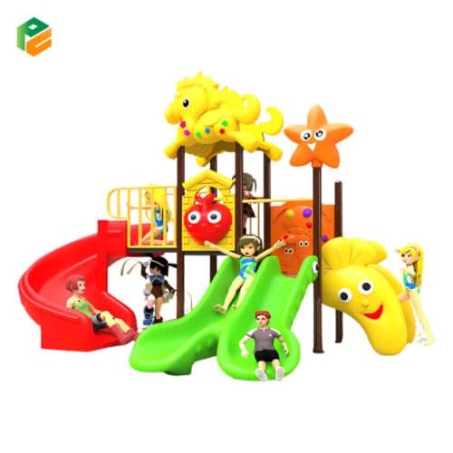 Small Play Structure for Daycare Centre-1