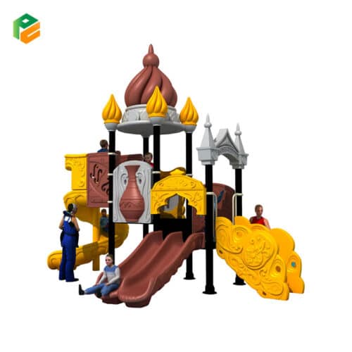 Specially Supplied Plastic Outdoor Play Equipment for Schools-1