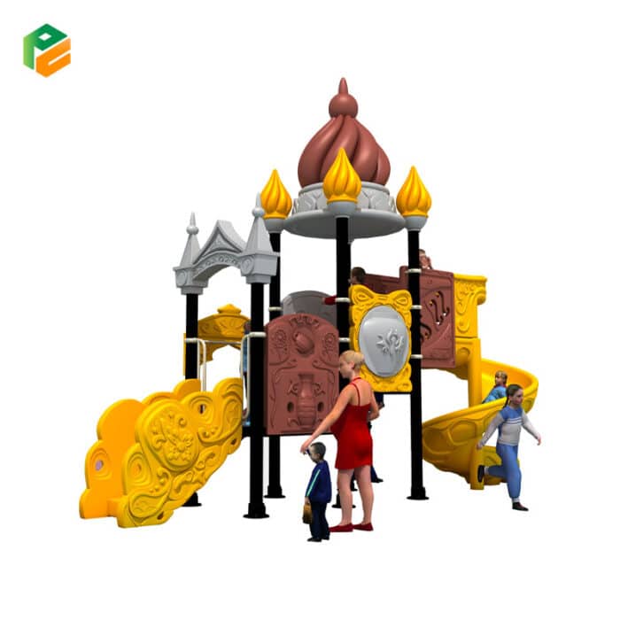 Specially Supplied Plastic Outdoor Play Equipment for Schools-2