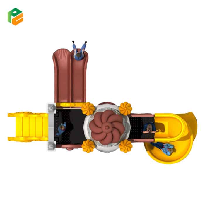 Specially Supplied Plastic Outdoor Play Equipment for Schools-3
