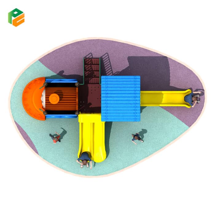 Thomas Train Themed Preschool Outdoor Playground-2