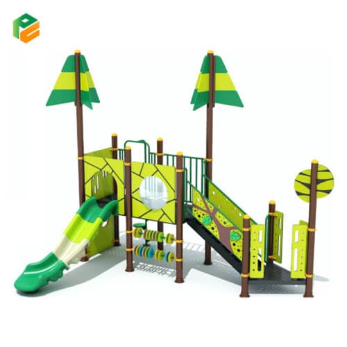 Forest Themed Playground Set for Toddlers-1