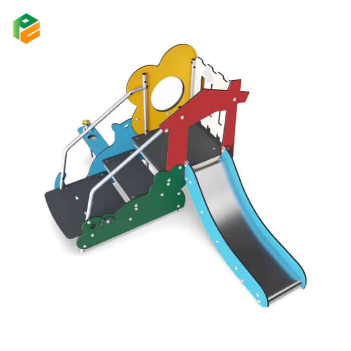 Outdoor Slide Set with Stairs for Toddlers-2