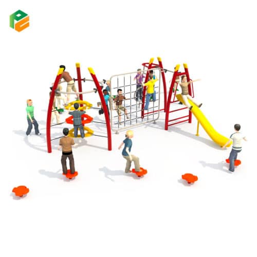 Children Outdoor Climbing Frame for Parks-1