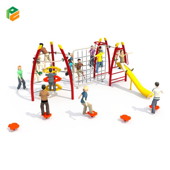 Children Outdoor Climbing Frame for Parks-1