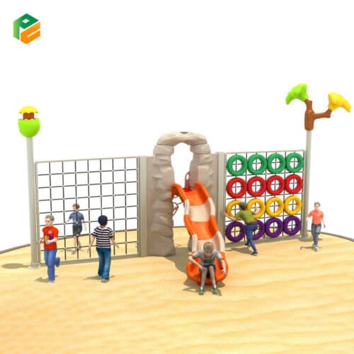 Inclusive Outdoor Climbing Playground for Children-1