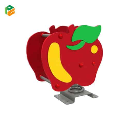 Apple Sit-in Spring Rider for Preschool Kids-1