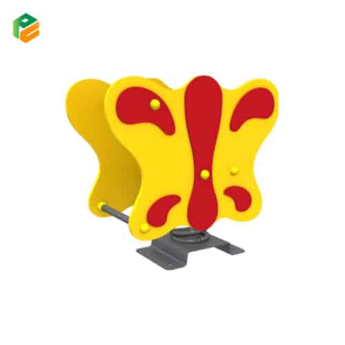 Butterfly Sit-in Spring Rider for Toddlers-1