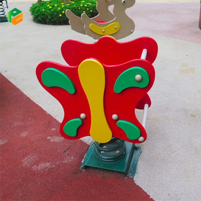 Butterfly Sit-in Spring Rider for Toddlers-2