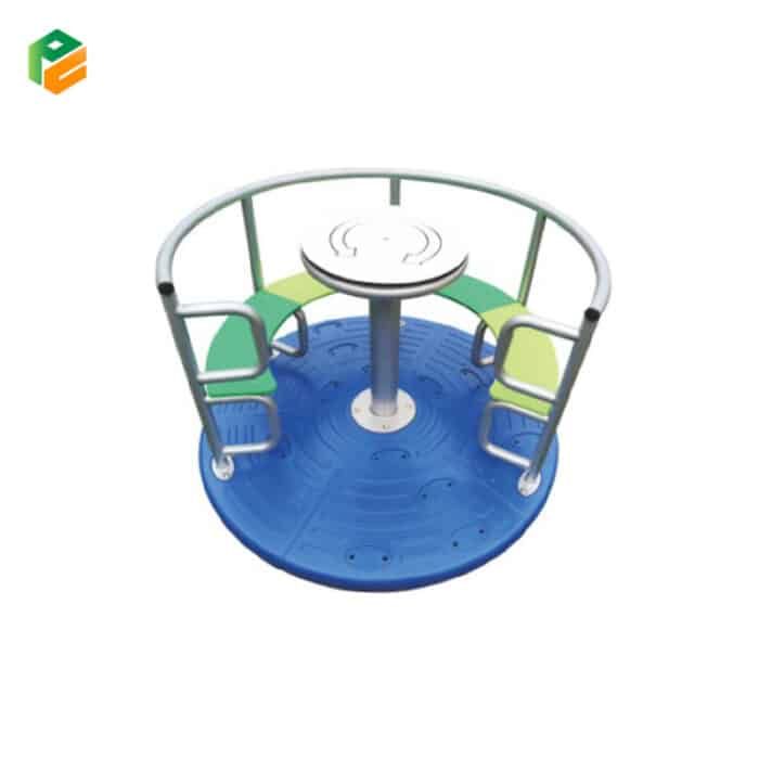 Carousel with Bench for Outdoor Play area-1