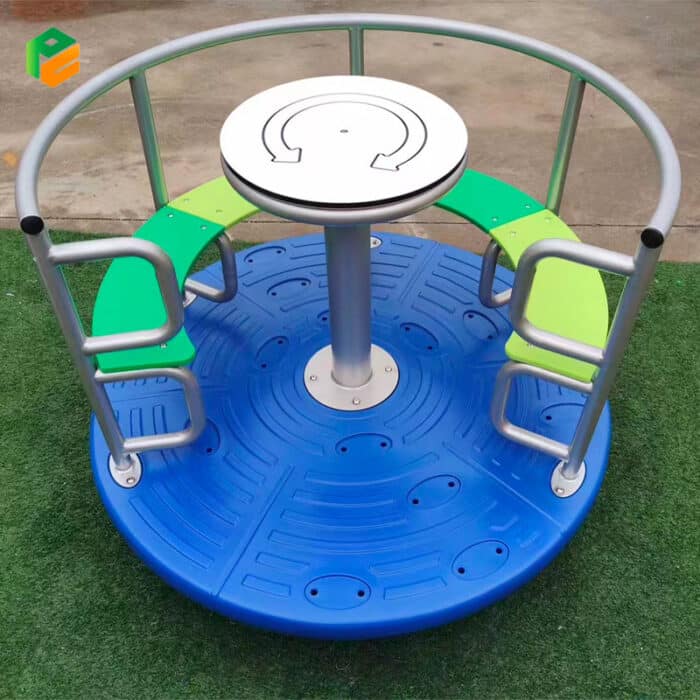 Carousel with Bench for Outdoor Play area-2