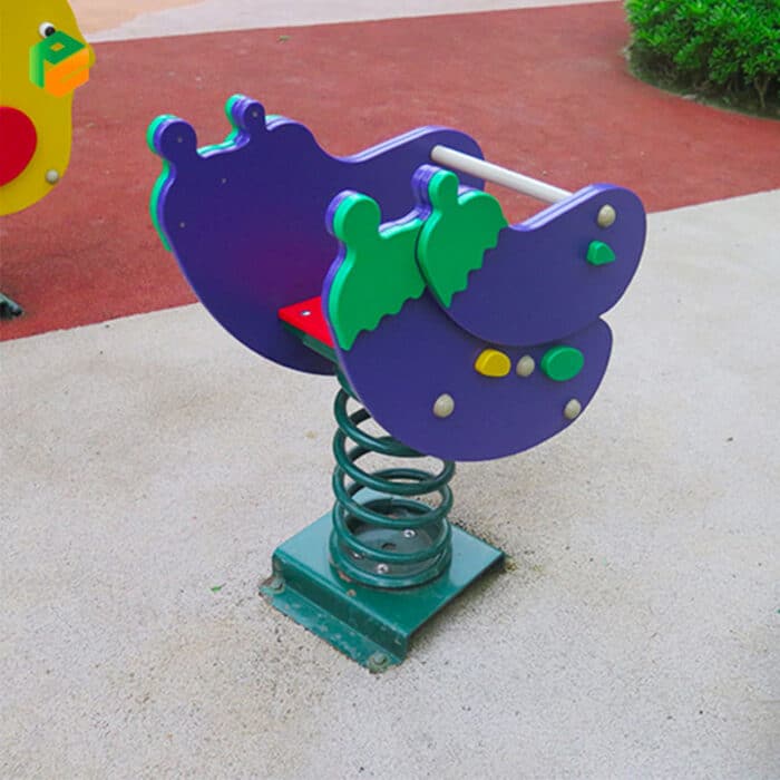 Children's Eggplant Sit-in Springer for Kindergarten-2