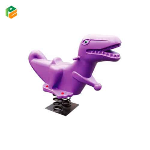 Dinosaur Sit-on Spring Rider for Kids-1