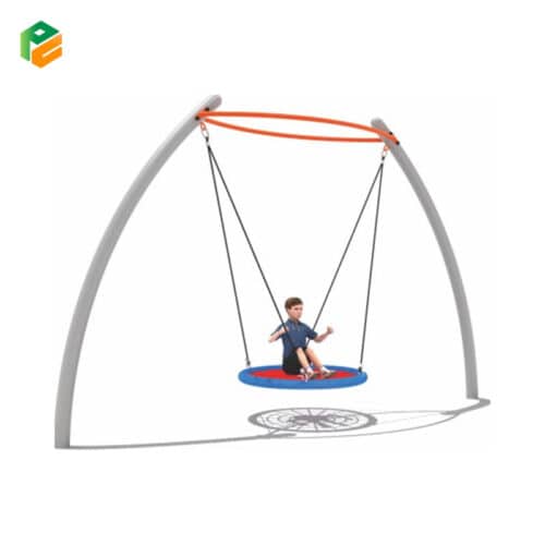 Durable Children's Swing Set for Parks-1