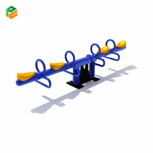 Four Person Metal Teeter Totter for Preschool-1