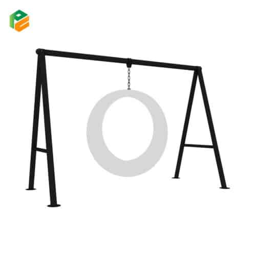 Moon Shaped Luminous Swing for Parks-1