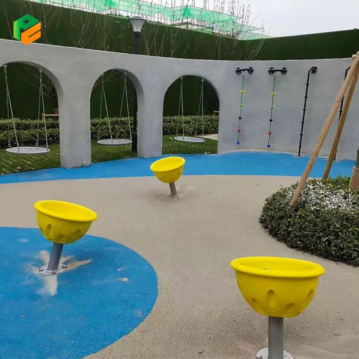 Outdoor Play Equipment Spinning Bowl for Kids-2