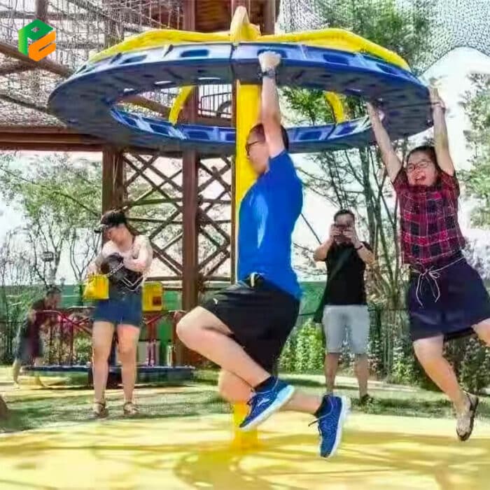 Outdoor Playground Overhead Spinner for Kids-2