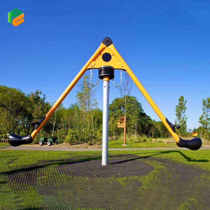 Outdoor Rotating Swing for 5-12 Years Old Kids-2