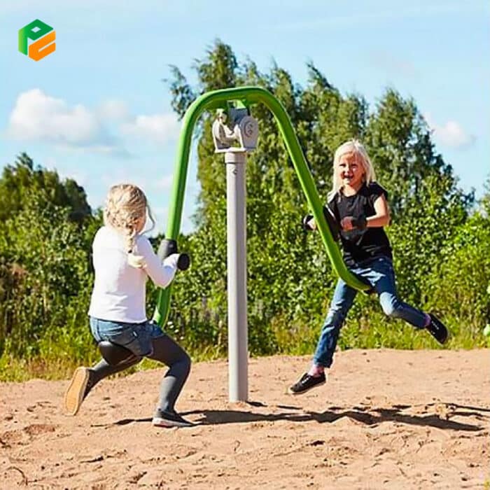 Outdoor Rotating Swing for Parks-3