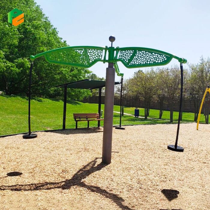Outdoor Spinning Swings for Children-2