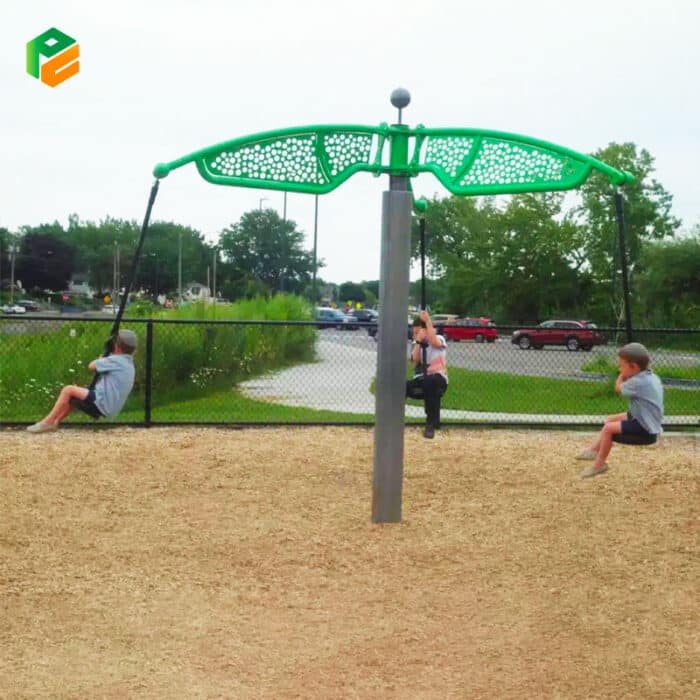 Outdoor Spinning Swings for Children-3