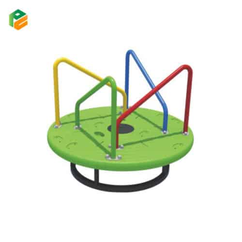Outdoor Stand-up Carousel for Schools-1