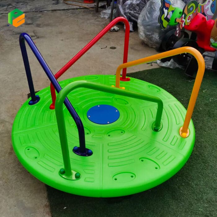Outdoor Stand-up Carousel for Schools-2
