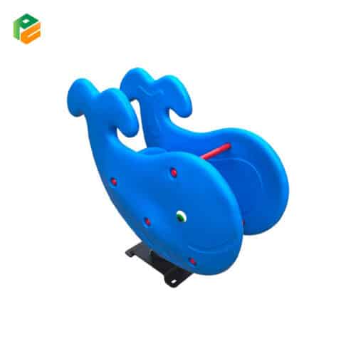 Outdoor Whale Sit-in Springer for Young Children-1