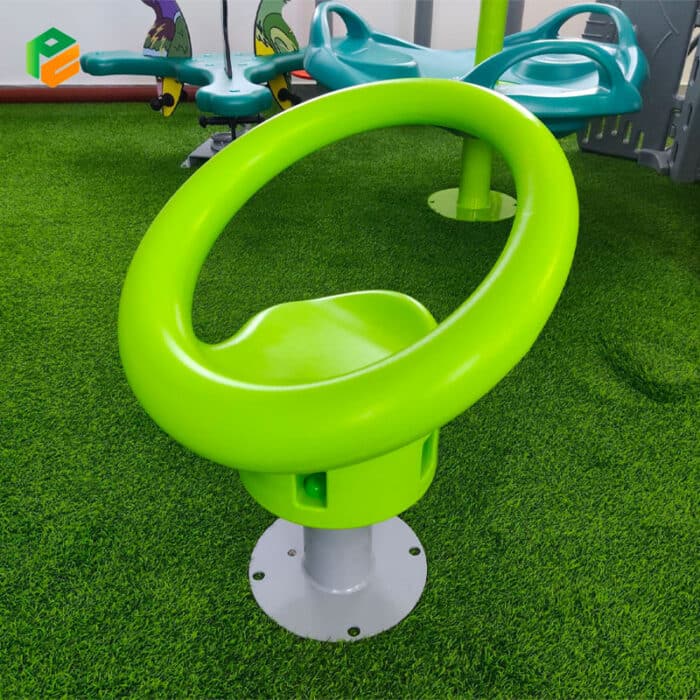 Plastic Playground Spinning Seat for Parks-2