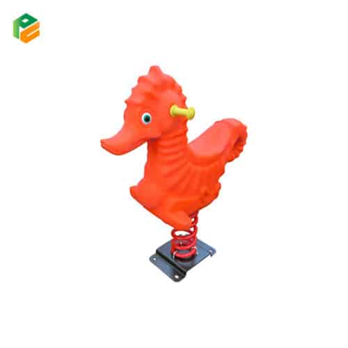 Seahorse Plastic Sit-on Springer for Kindergarten-1