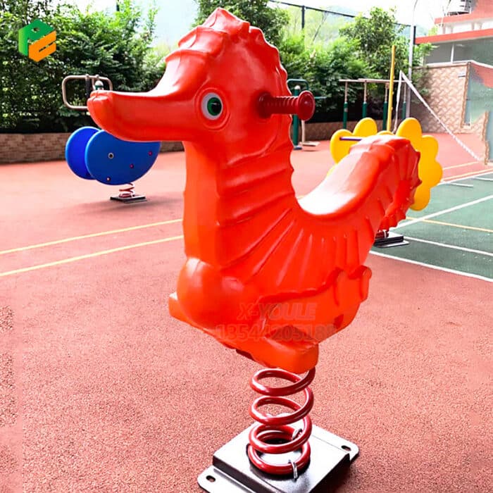 Seahorse Plastic Sit-on Springer for Kindergarten-2