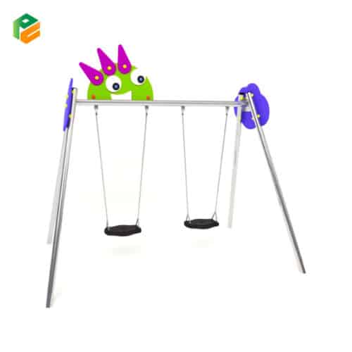 Two-person Kids Swing Set-1