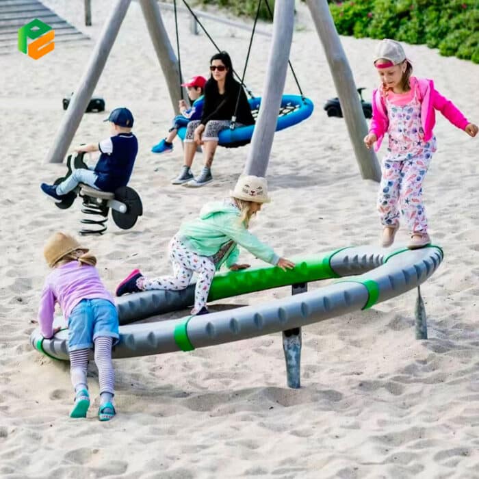 Unique Rotating Ring Playgrounds and Schools-3